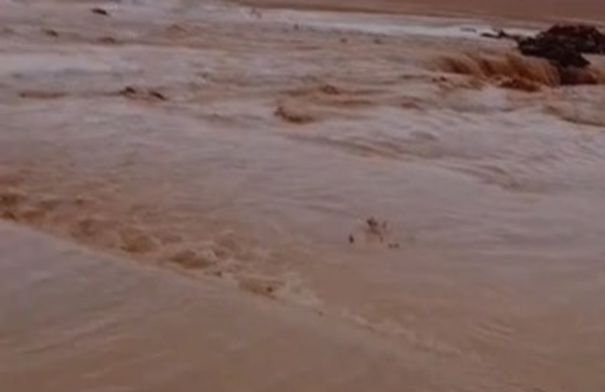 سيول جارفة بمناطق في المملكة...