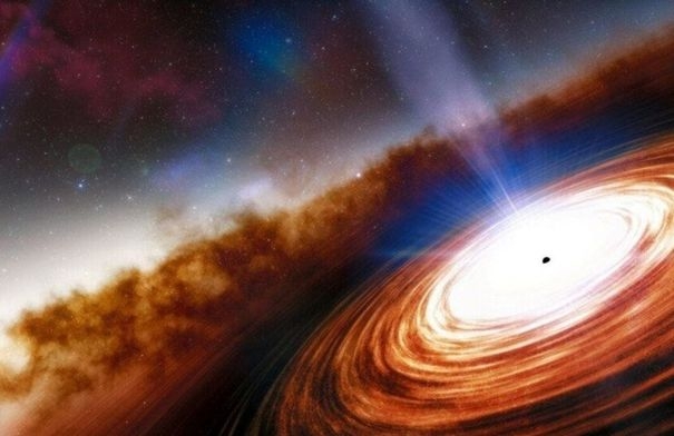 اكتشاف ثقب أسود فائق الكتلة بمجال مغناطيسي هائل