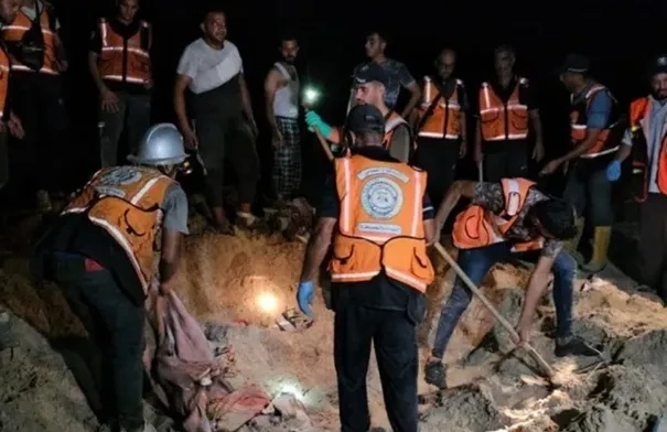 شهيد ومصابون في قصف على خيمة نازحين بمواصي خان يونس