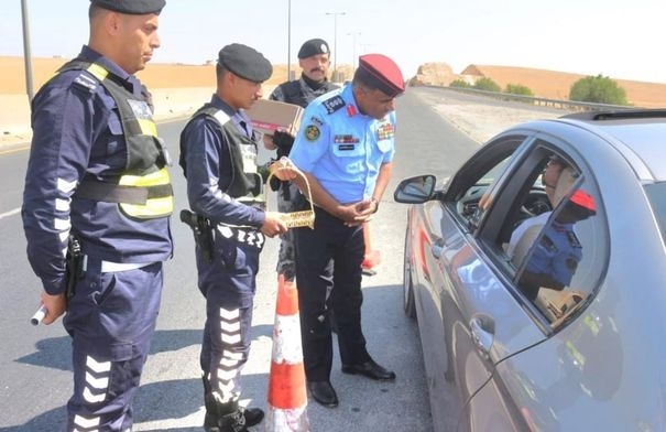 الدوريات الخارجية تطلق مبادرة عيد مبارك بلا حوادث