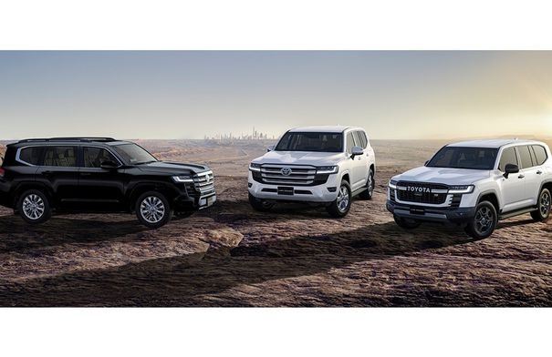 سيارة لاند كروزر 300 الهجينة الجديدة كليًا الآن في الأردن