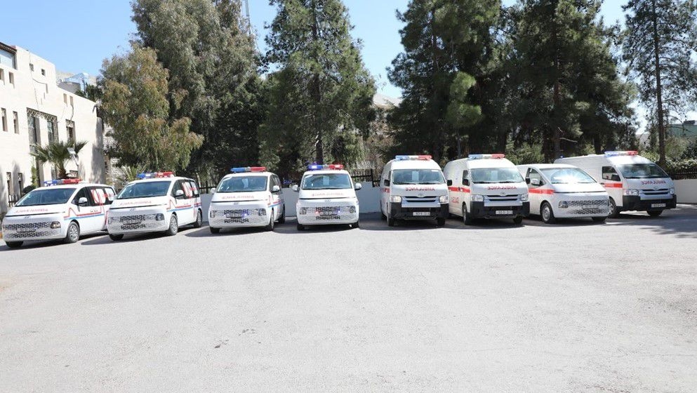 Royal Medical Services Receives 10 Ambulances from the French Government - Jordan News