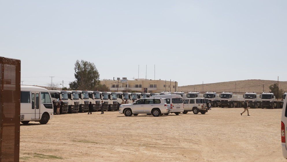 Germany Delivers 32 Additional Trucks to Support the Jordanian Humanitarian Corridor to Gaza - Jordan News