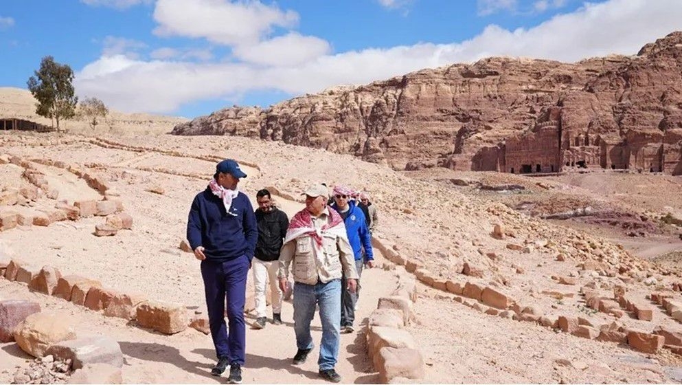 Chelsea President Visits Petra - Jordan News