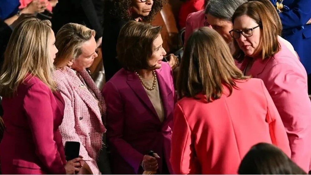 Why Did Congresswomen Wear Pink During Trump's Speech? - Jordan News