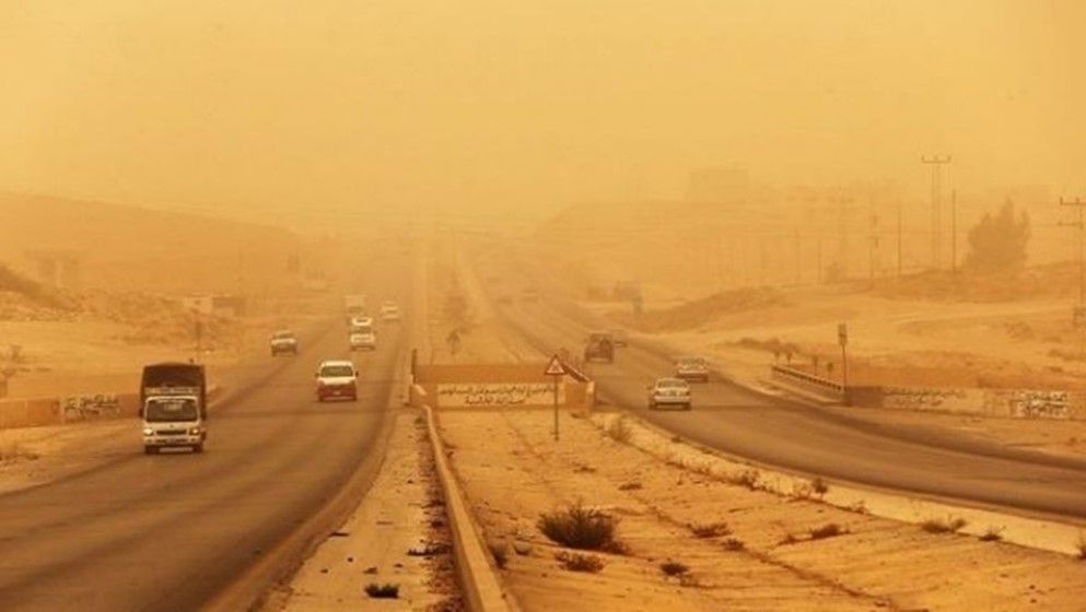 Dusty Khamsini Weather This Afternoon and Tomorrow - Jordan News