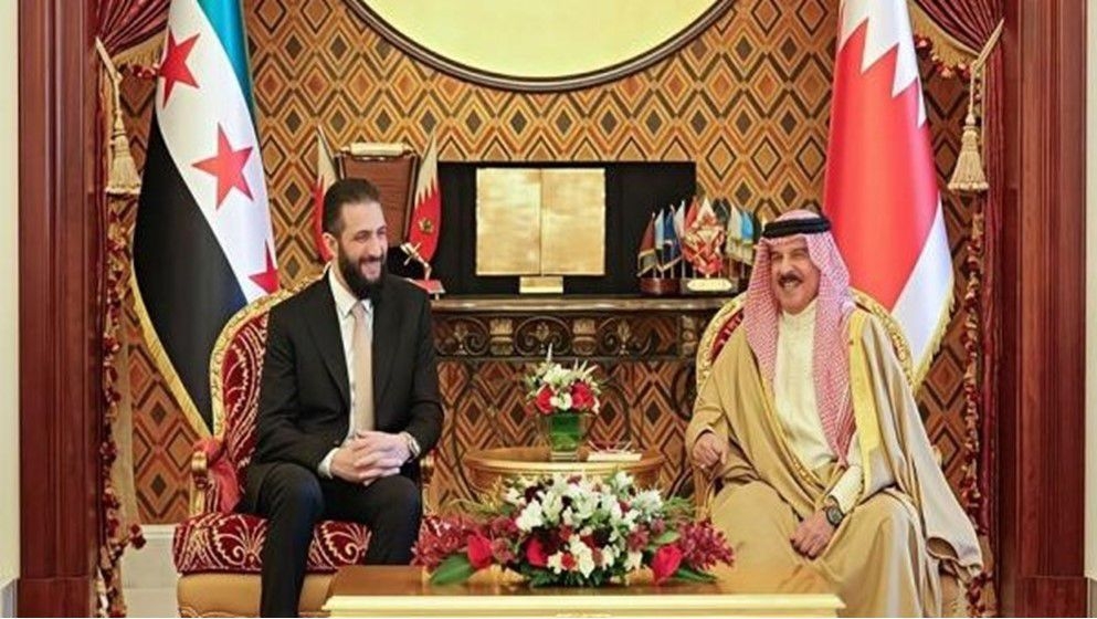 King of Bahrain Receives Syrian President Al-Shara - Jordan News