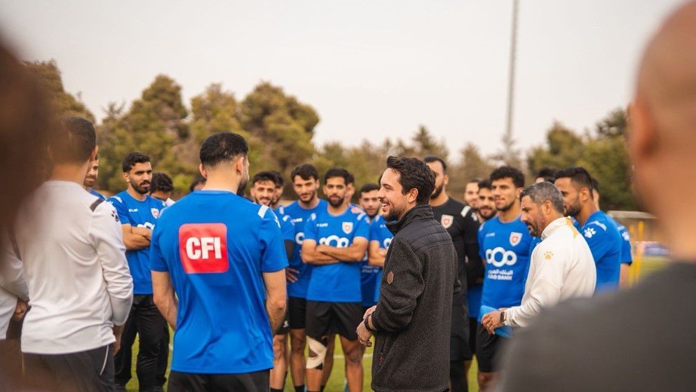Crown Prince Observes National Football Team's Preparations Ahead of Oman Match - Jordan News