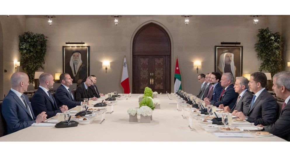 King Abdullah II and Maltese Prime Minister Discuss Bilateral Relations and Regional Developments - Jordan News