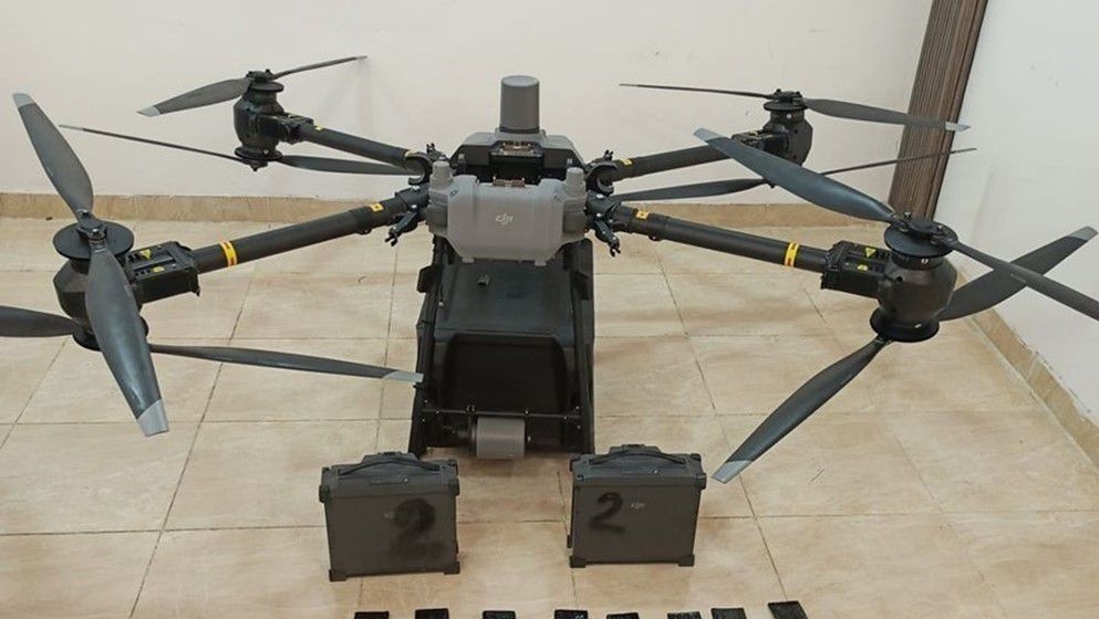 Southern Military Region Thwarts Drug Smuggling Attempt via Drone - Jordan News