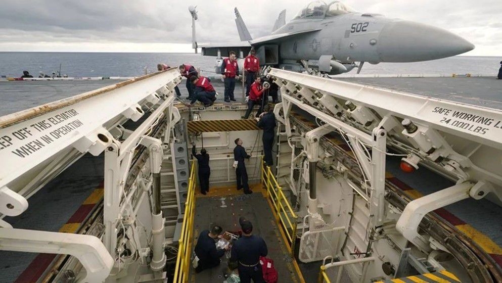 A Third U.S. Aircraft Carrier Approaches the Middle East - Jordan News