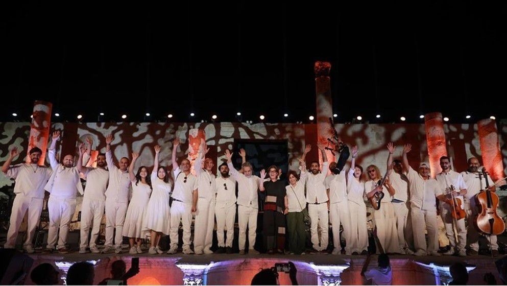Tareq Al Nasser Dazzles Roman Amphitheater Audience in an Exceptional Evening - Jordan News