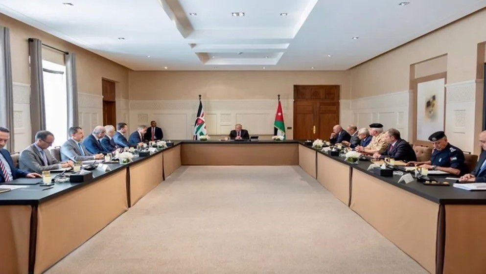 King Chairs Meeting with Heads of Authorities and Security Leaders - Jordan News