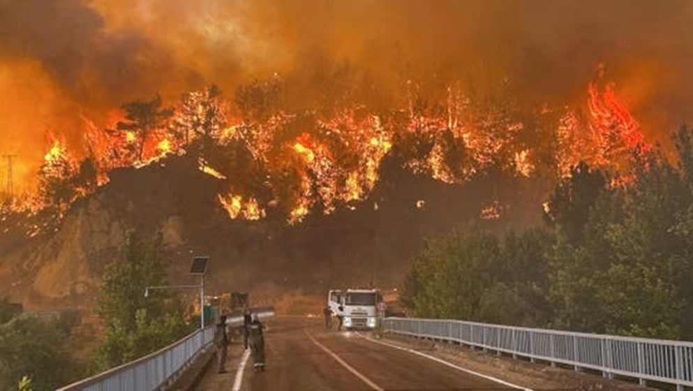 Wildfires Approach Turkey's Fourth Largest City - Jordan News