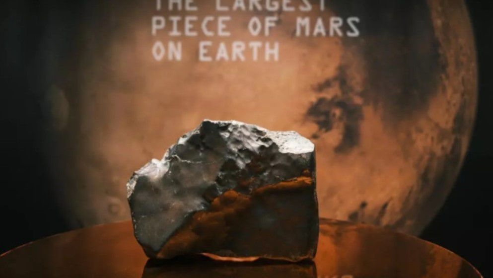 Auction of world's largest Mars meteorite sparks ownership debate - Jordan News