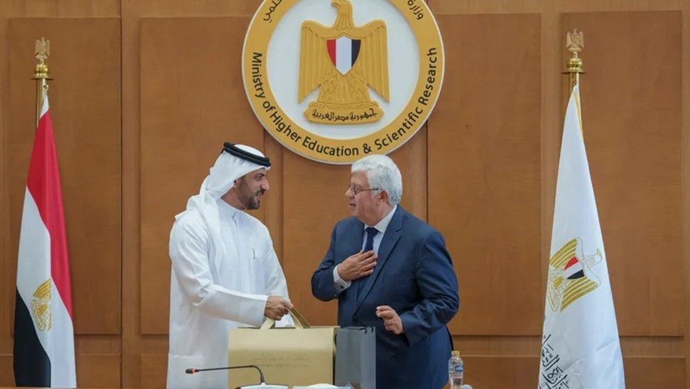Sheikh Sultan bin Ahmed Al Qasimi Meets Egyptian Minister of Higher Education and Scientific Research - Jordan News