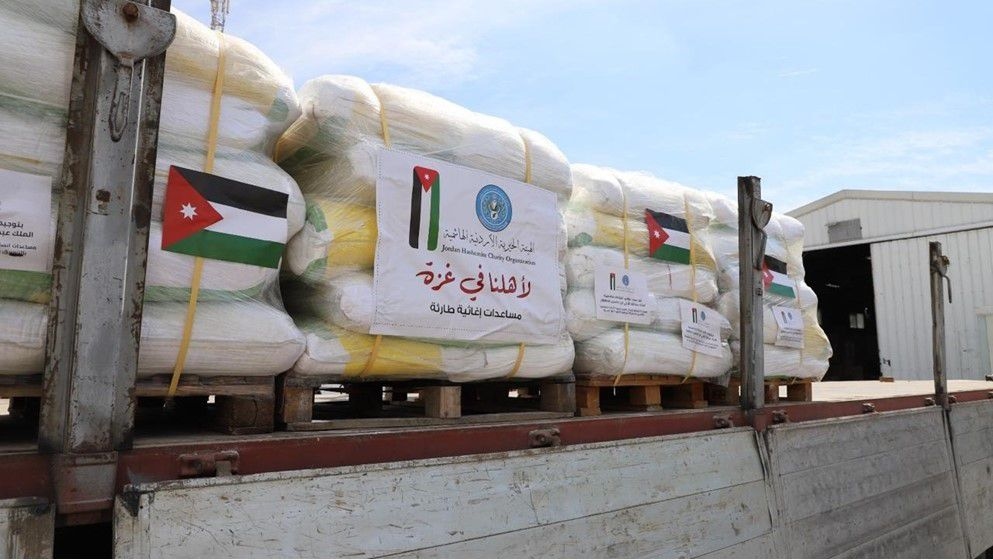 'Jordan Hashemite Charity Organization': 85 Aid Trucks Cross into Gaza - Jordan News