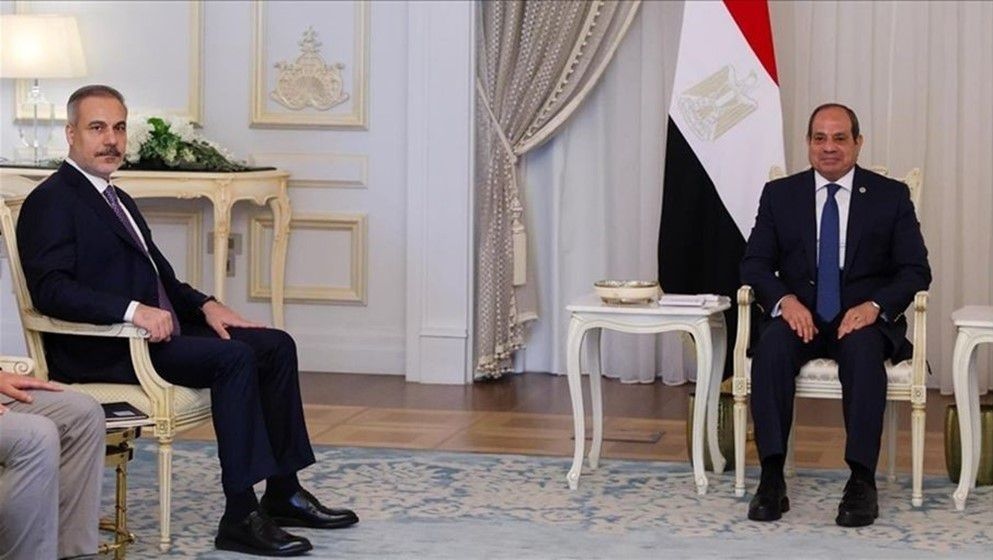 Sisi and Fidan Reject Israel's Decision to Occupy Gaza and Displace Palestinians - Jordan News