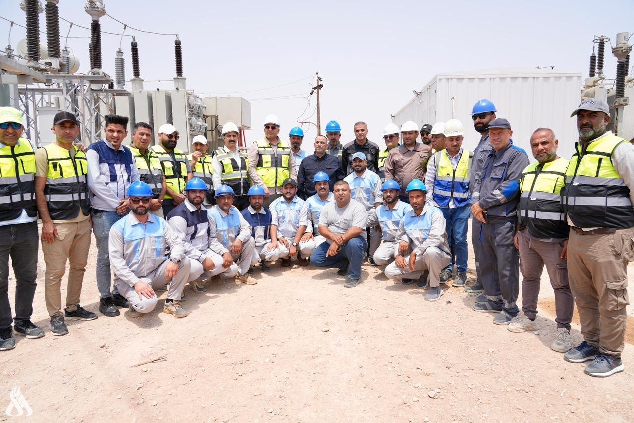 وزير الكهرباء يفتتح محطة جديدة في واسط ضمن حملة فك الاختناقات