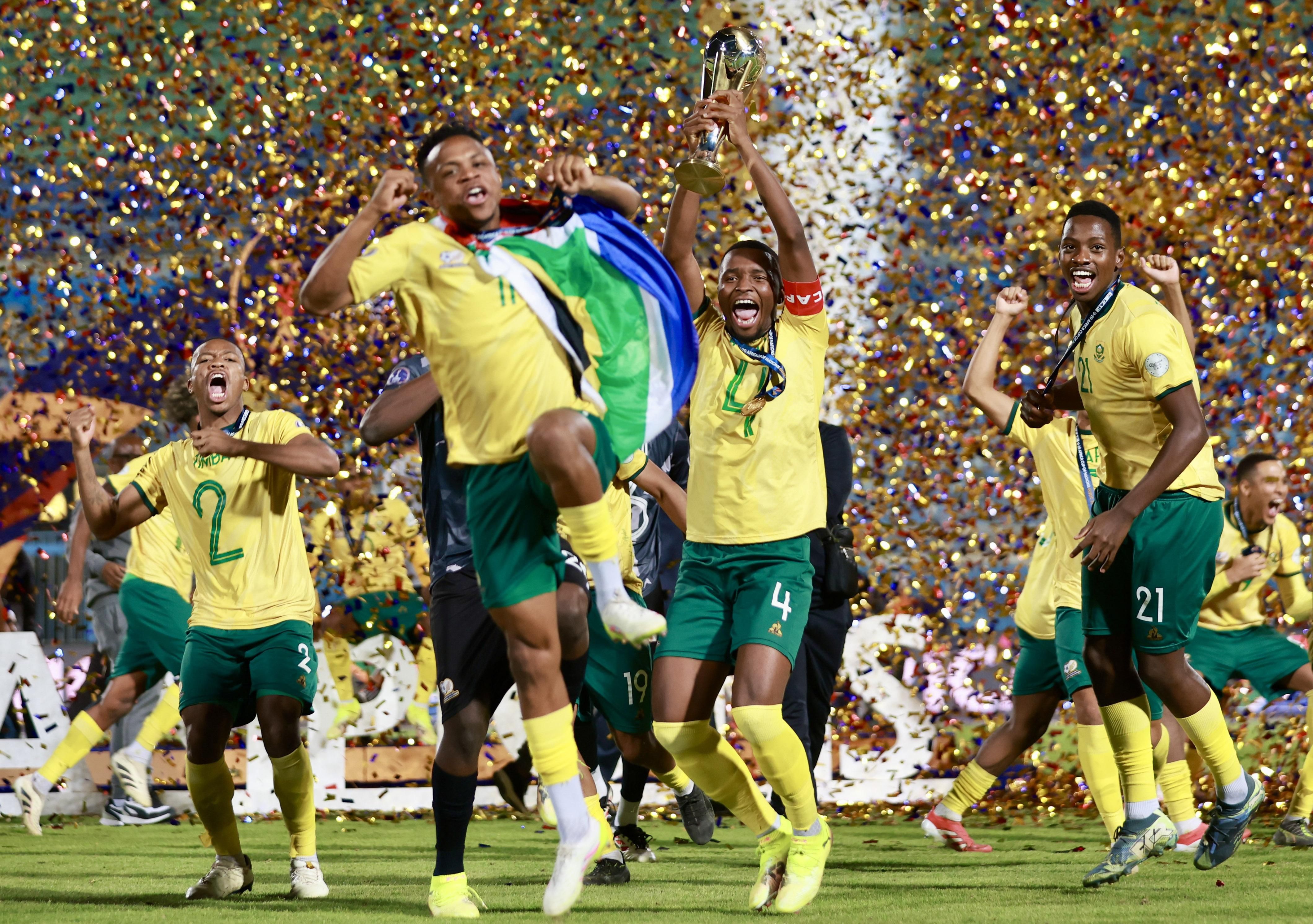 Smith, Smythe-Lowe and April shone for Amajita in Egypt at U20 Afcon
