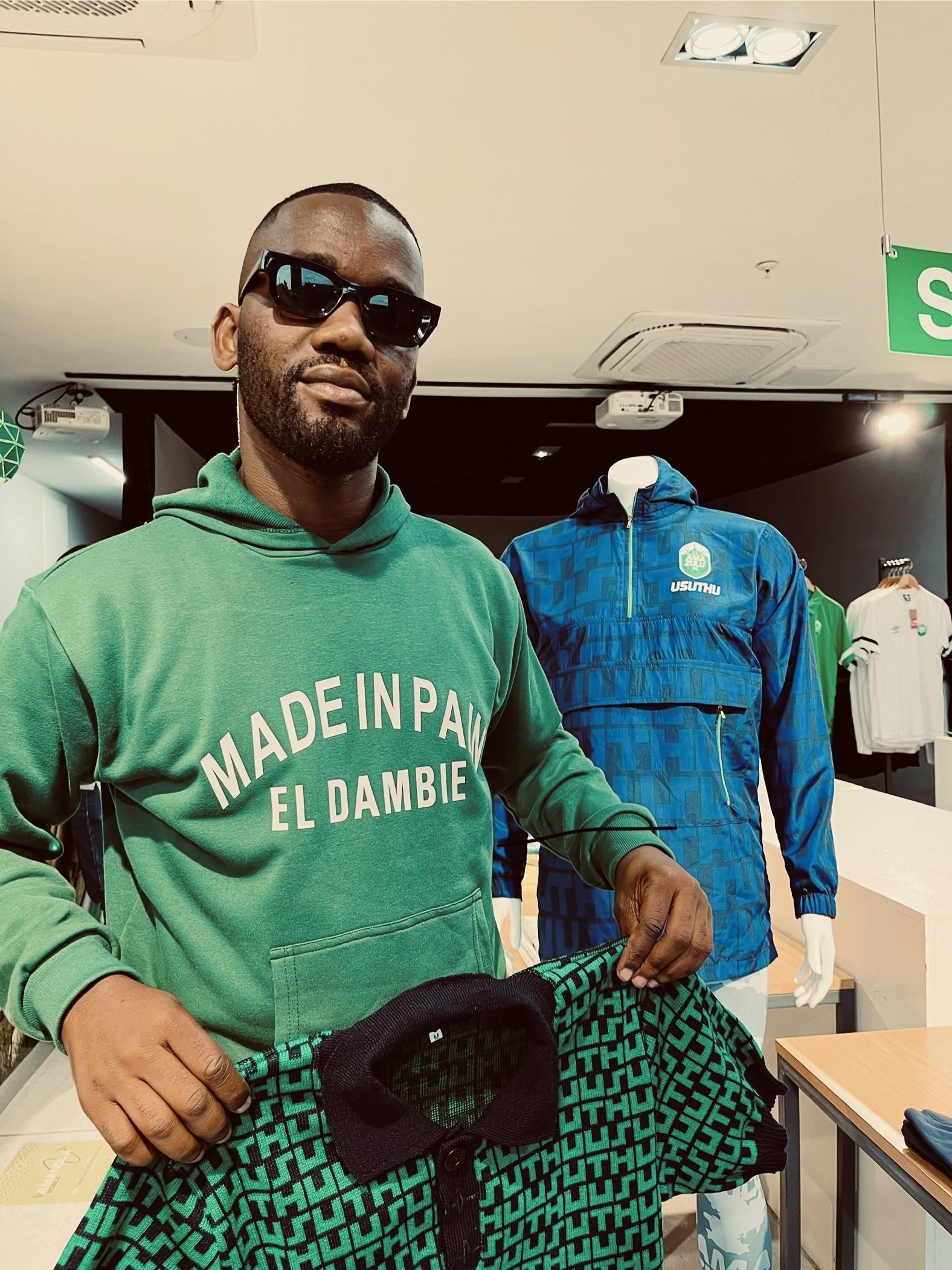 Sibusiso Myeni's Franko golfer T-shirt sells out: A fashion success story