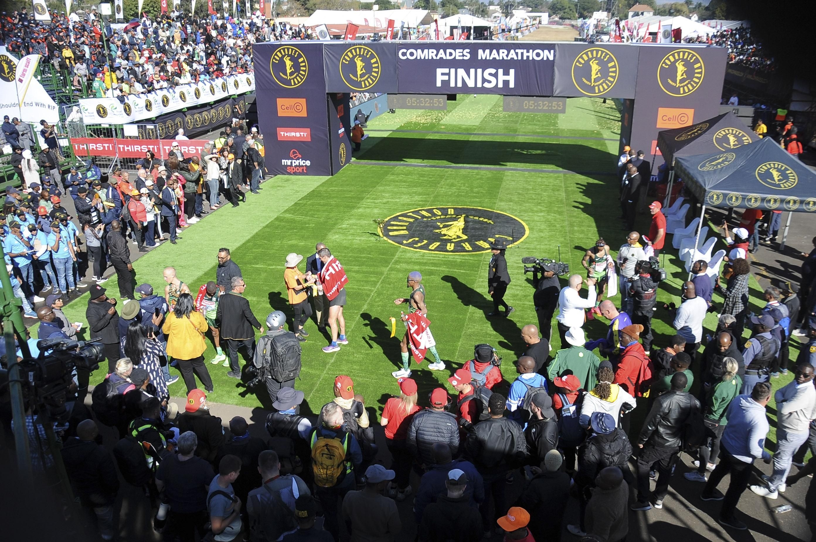Comrades Marathon key stats: Two tons of potatoes, 2. 2 million water sachets & more