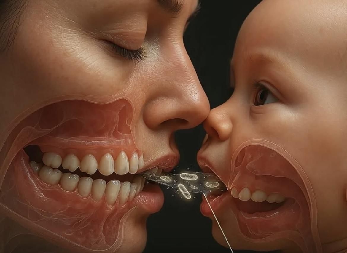 Cavities can spread: why kissing and sharing utensils is riskier than you think