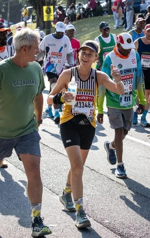Friends and family desperately search for missing Comrades Marathon runner, Moira Harding