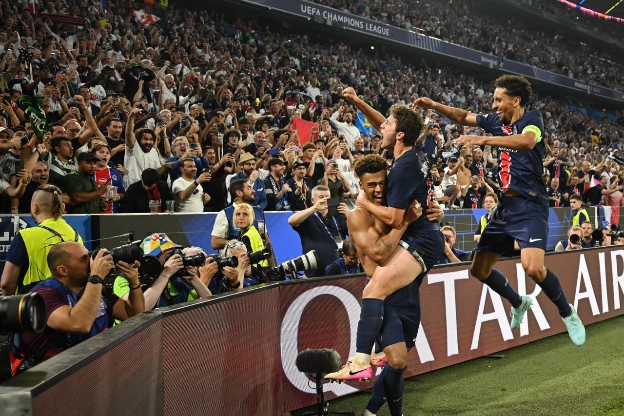PSG clinch first Champions League title with rampant victory over Inter Milan