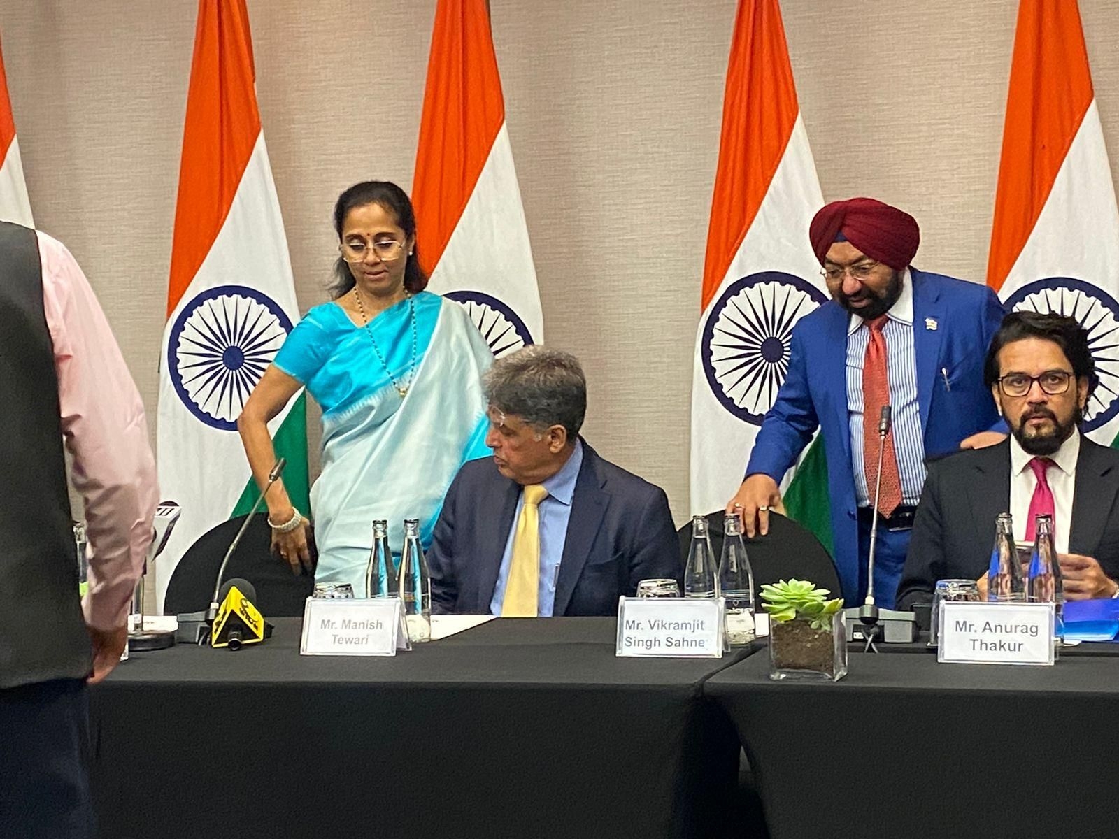 India's vision as a leading voice in the Global South, and on current tensions with Pakistan