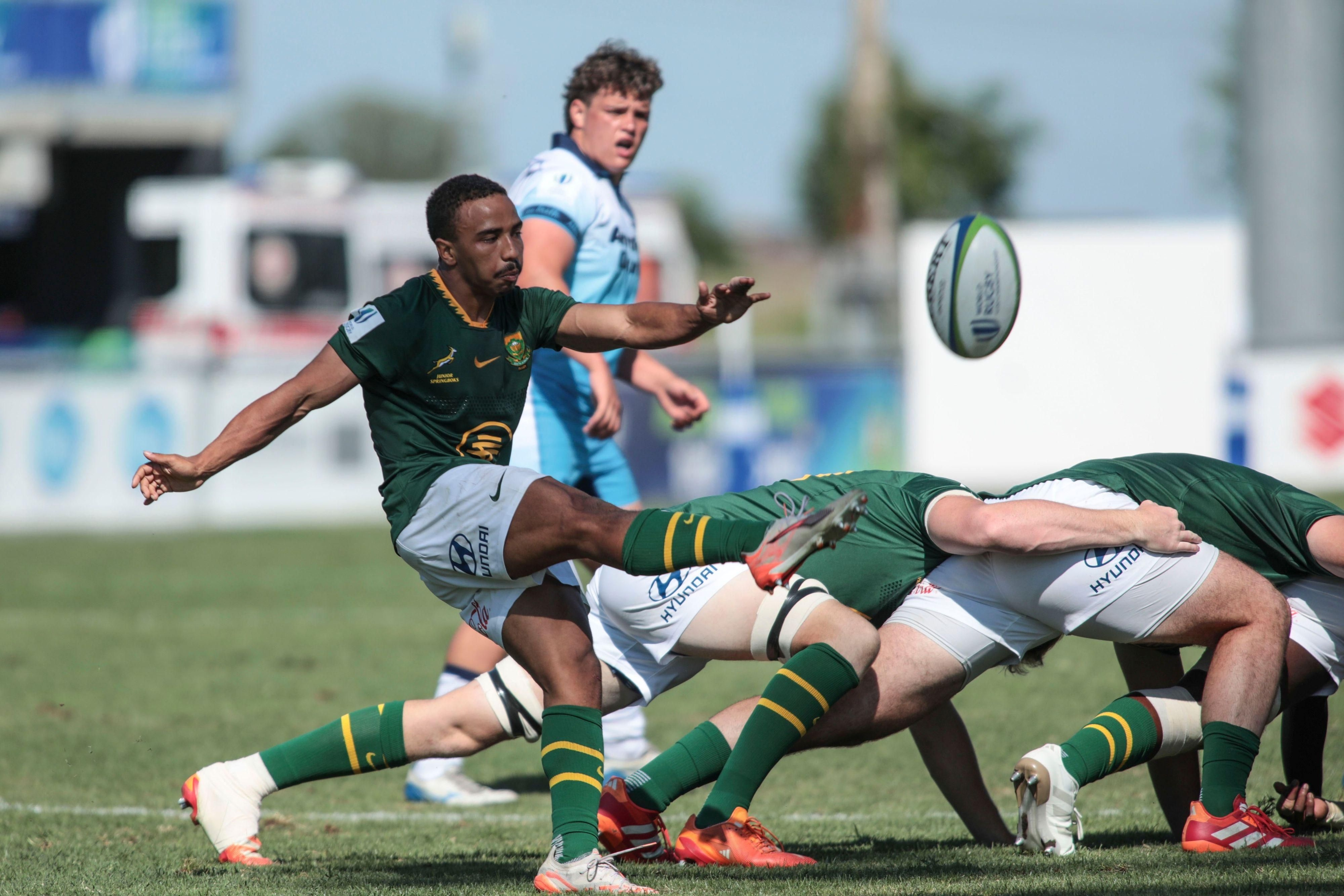 Junior Springboks thrash Scotland in World Rugby U20 Championship to finish group stage with a flurry