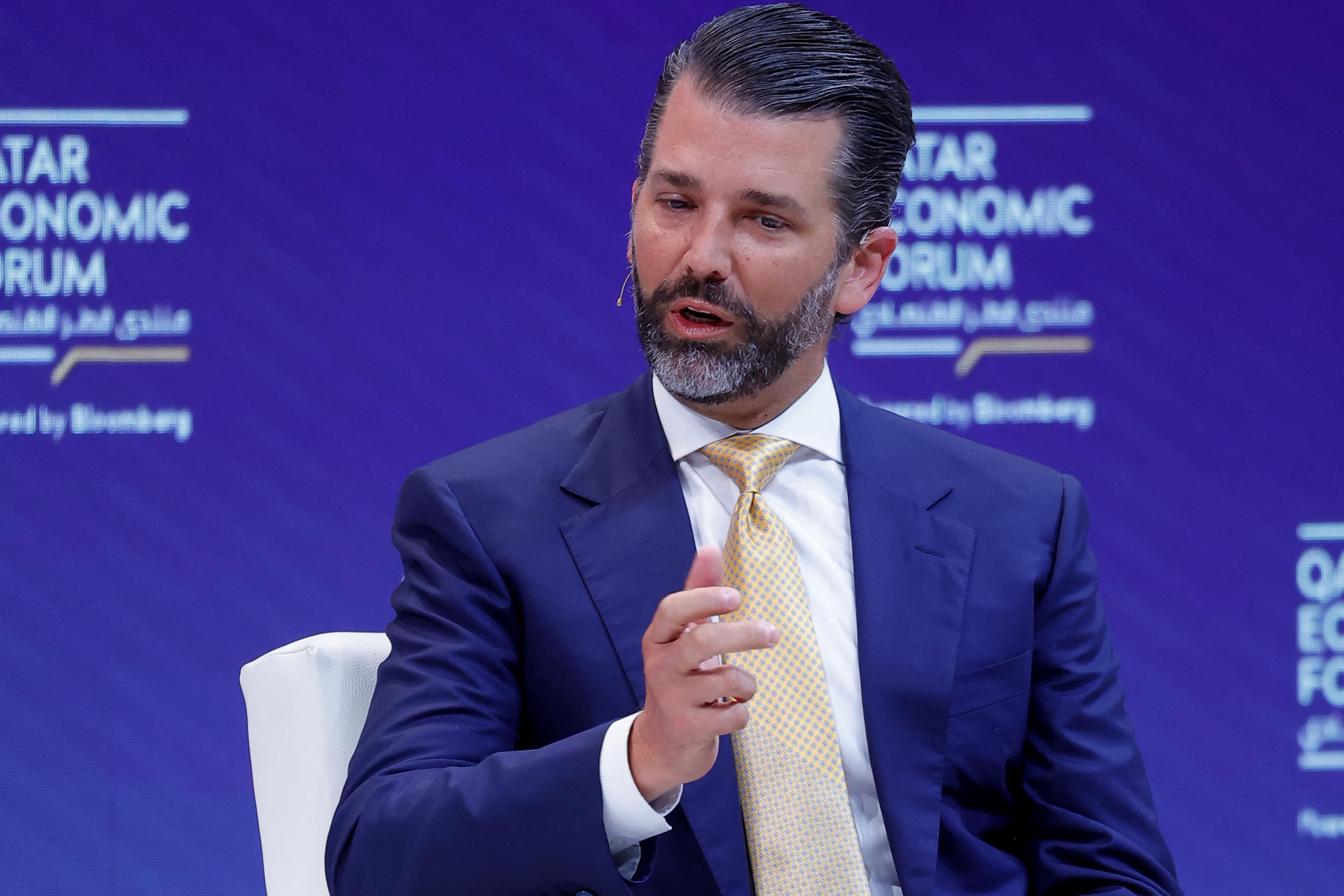 Donald Trump Jr says 'maybe one day' he'll run for US president
