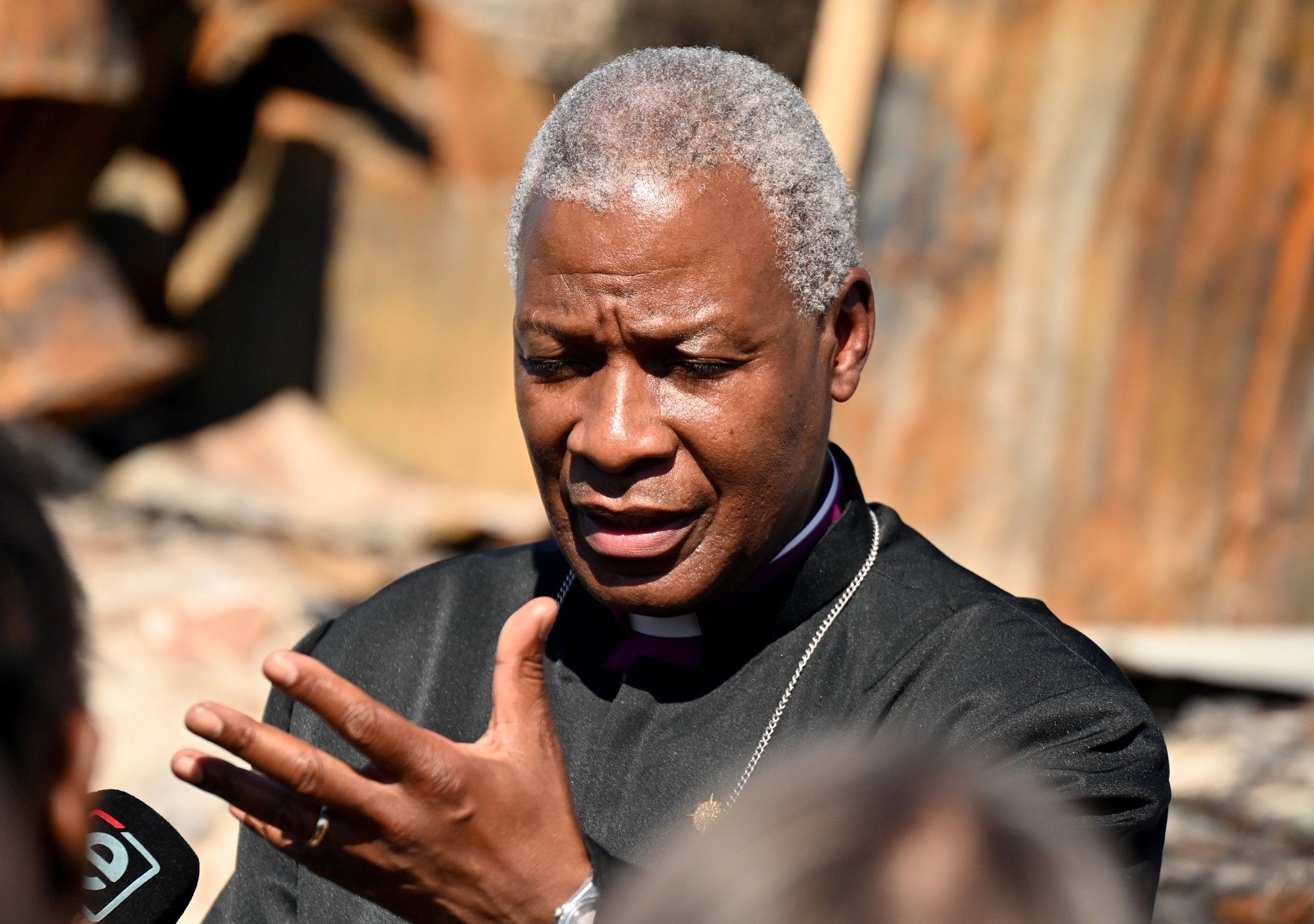 Archbishop Makgoba condemns Israel's conditions for aid to Gaza