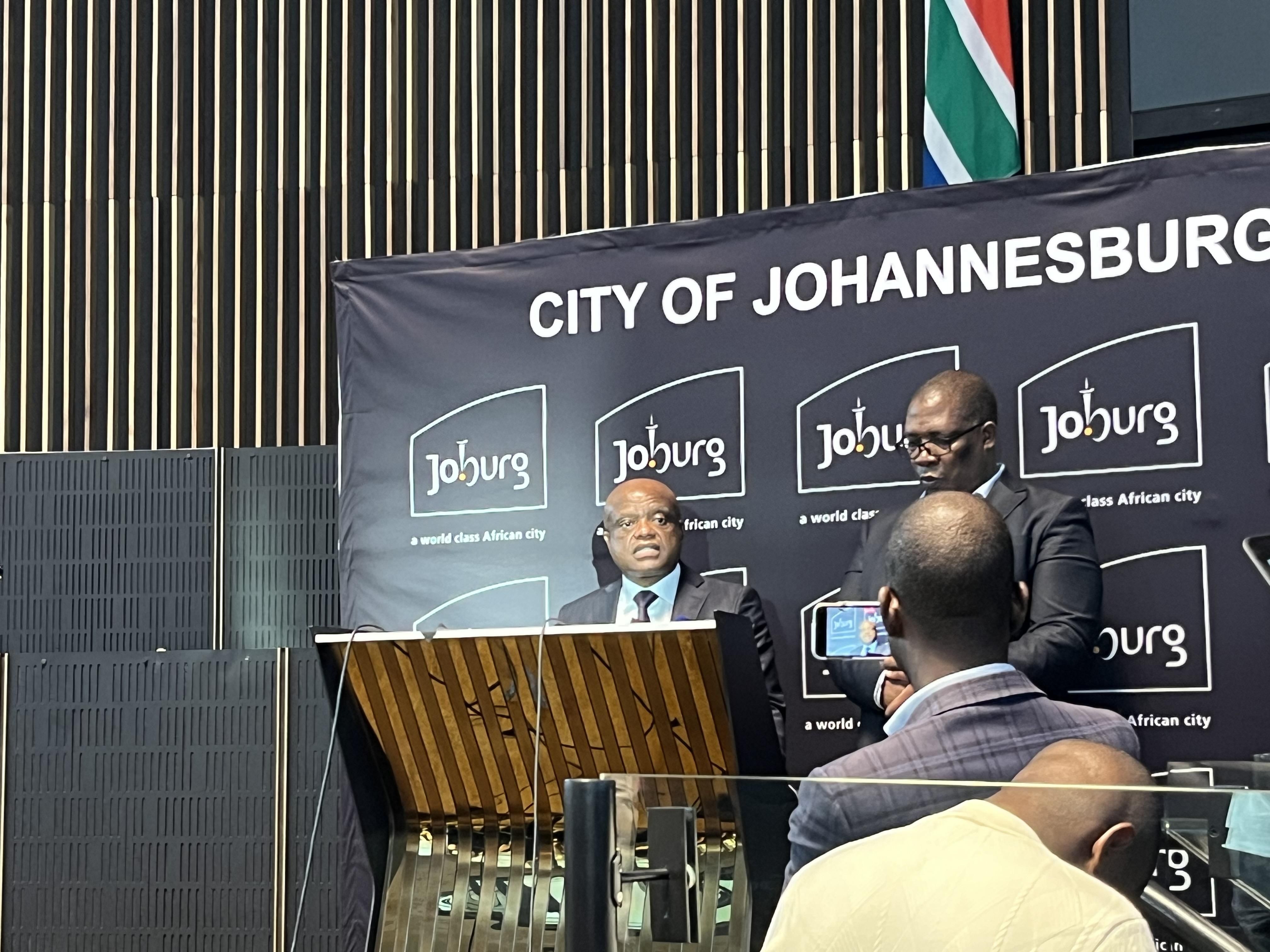 Joburg Mayor Dada Morero launches 'Bomb Squad' to tackle crime and grime plaguing the city