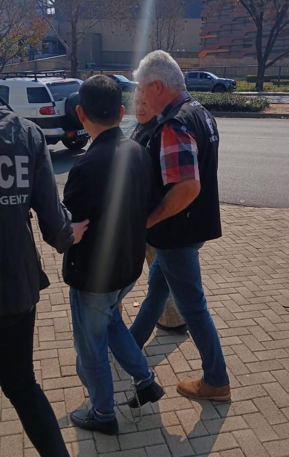 Chinese fugitive caught in Sandton after visa application triggers alert