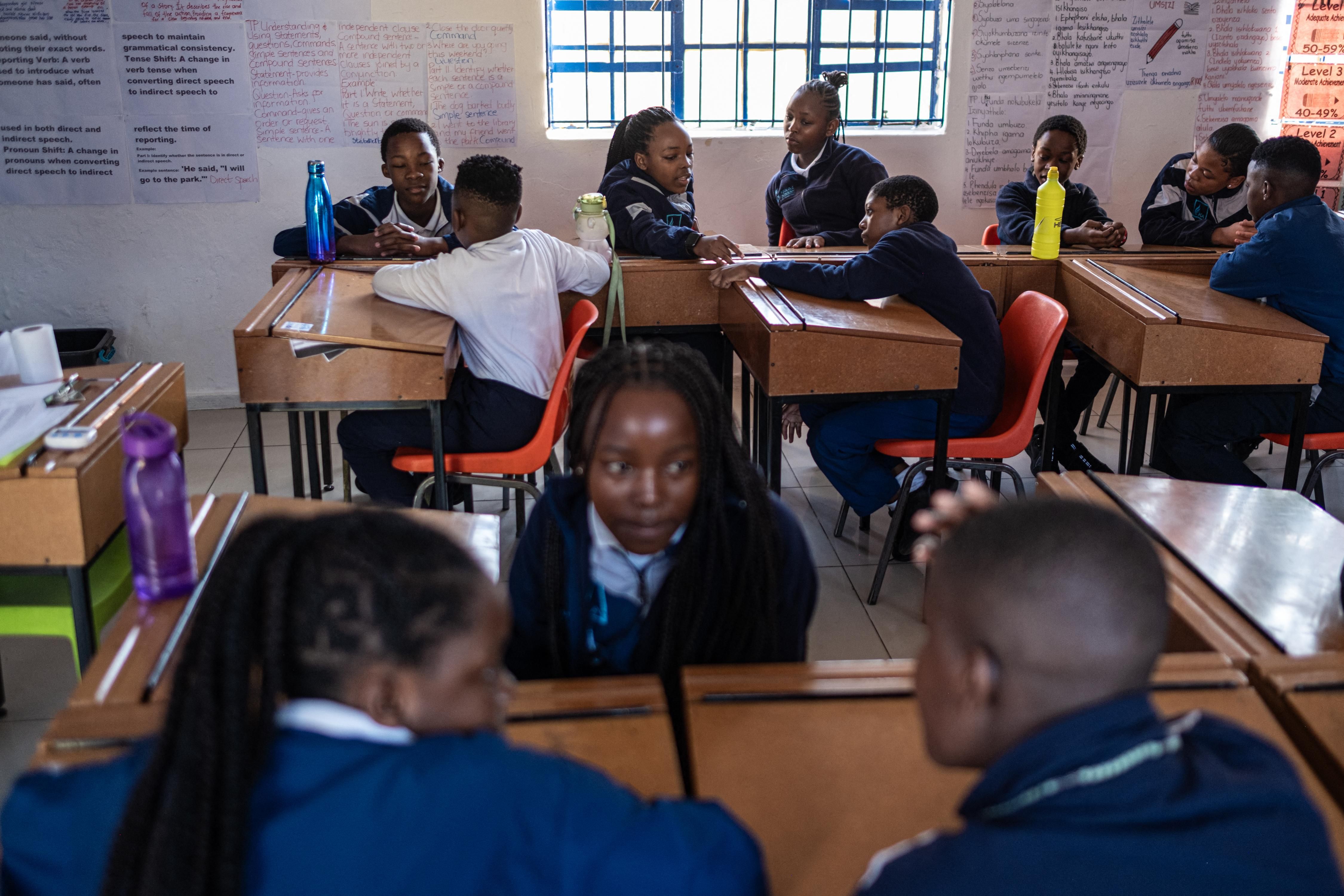 Hope and high-fives in Alexandra as elite school changes lives