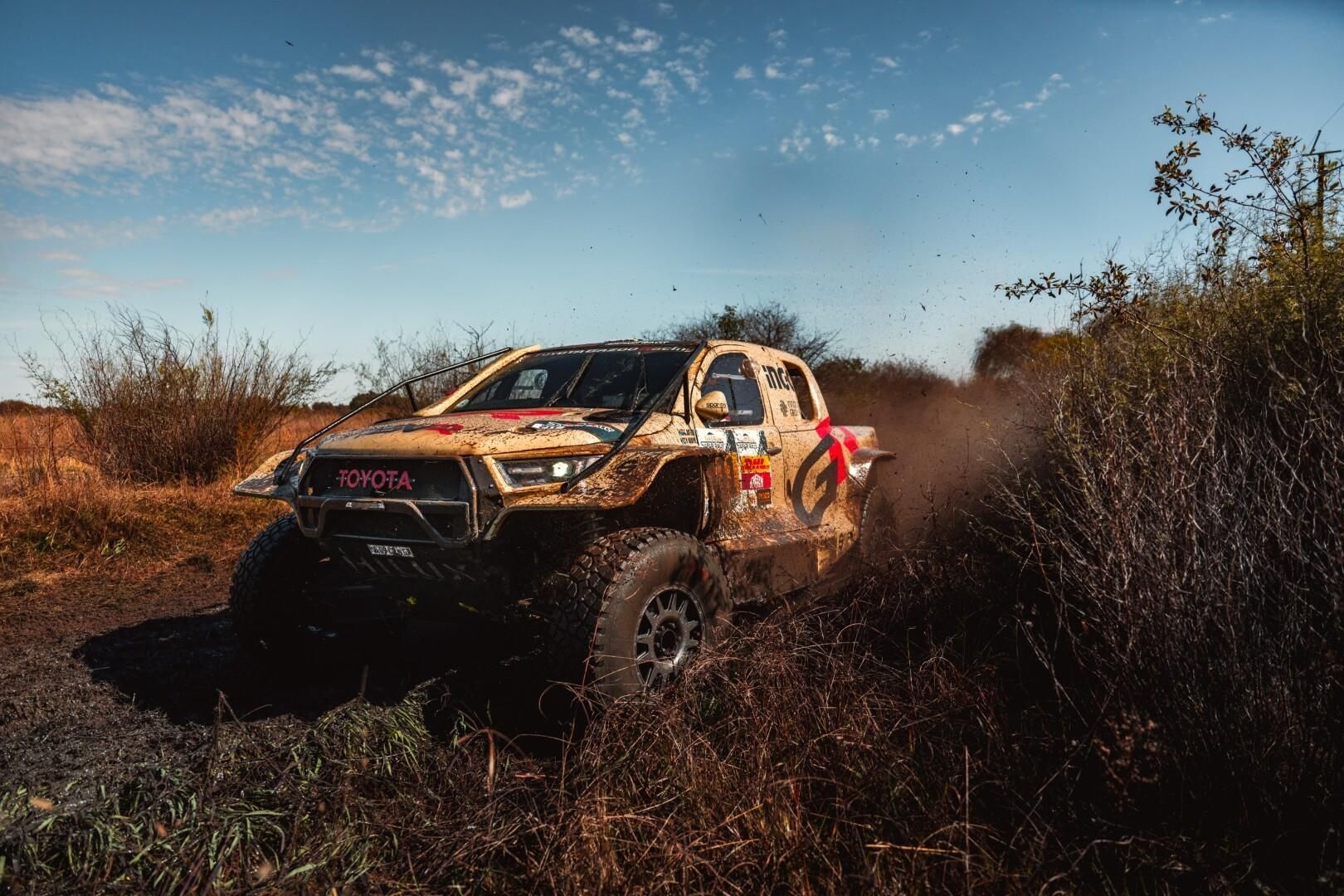 Tough start for Toyota Gazoo Racing in the 2025 South African Safari Rally