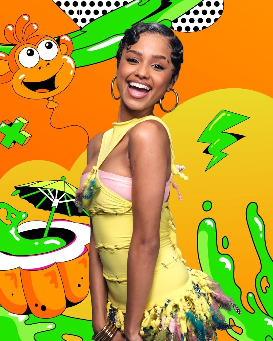 Tyla shines as host and winner at the 2025 Nickelodeon Kids' Choice Awards