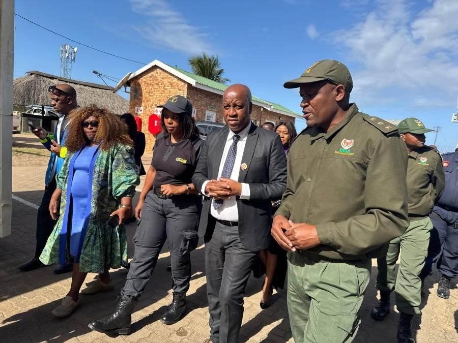 KZN Premier addresses cross-border crime at Kosi Bay Border Post