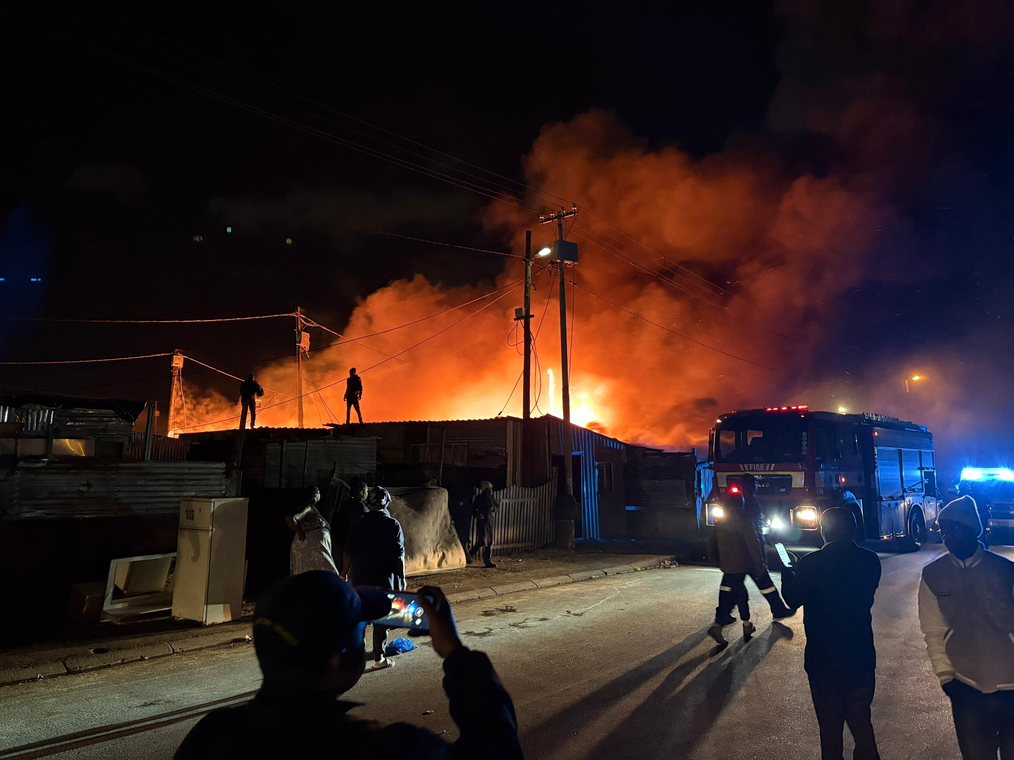 Devastating fires in Cape Town displace over 100 residents; Gift of the Givers responds