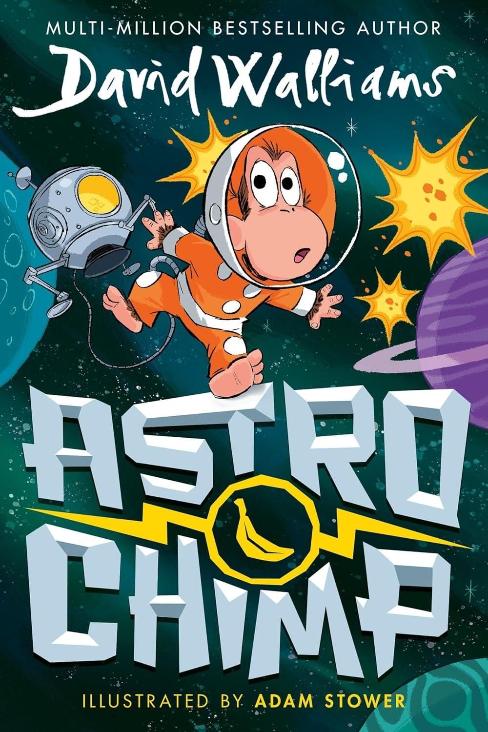 Blast off with Astrochimp: a fun space adventure for kids