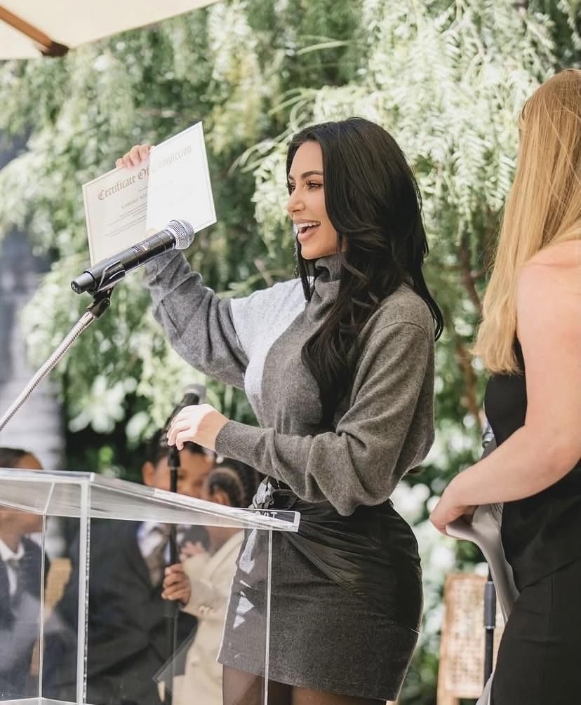 Kim Kardashian sets the record straight: real law degree, no fake claims