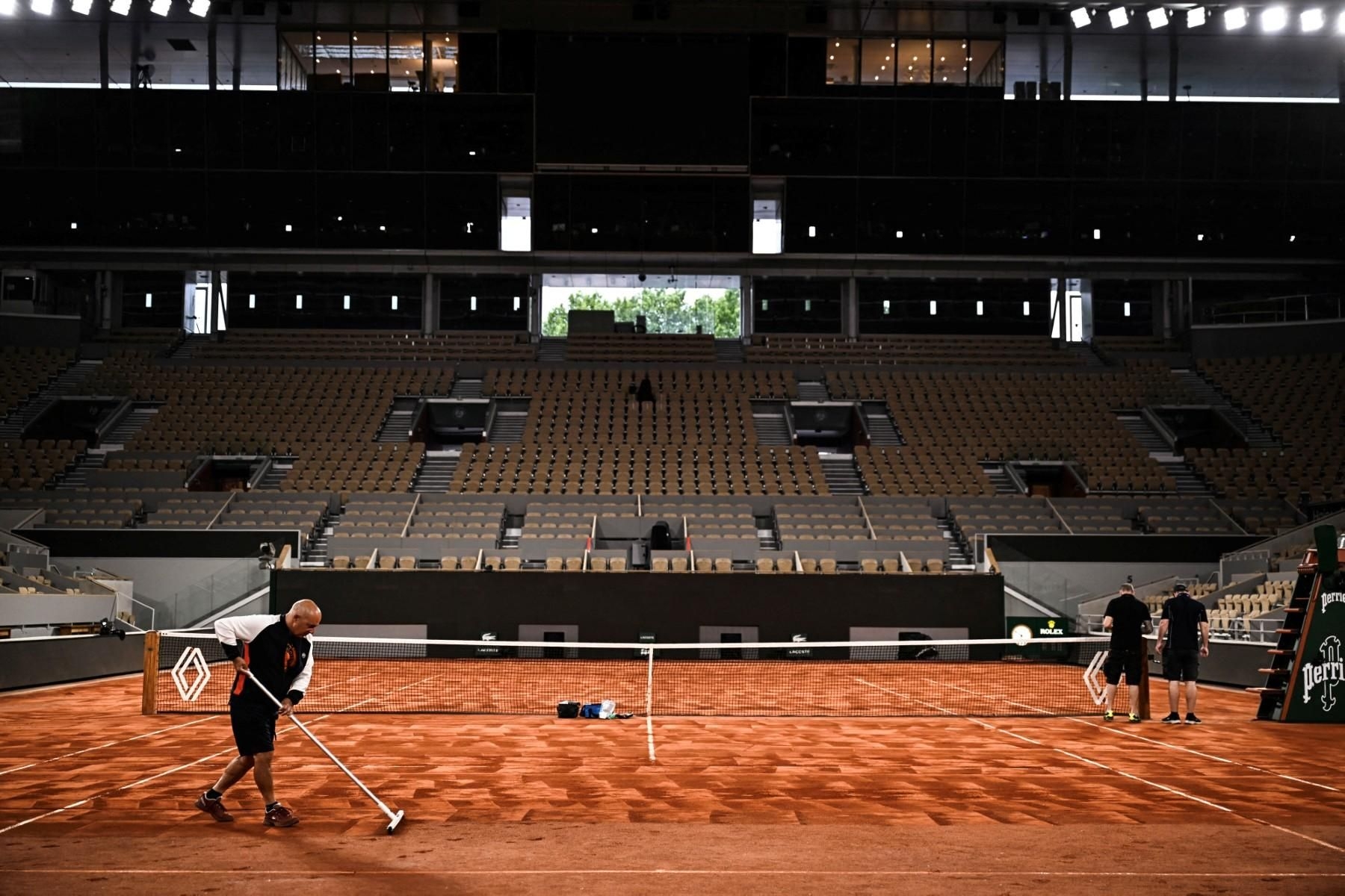 The fickle beauty of Roland Garros' red clay