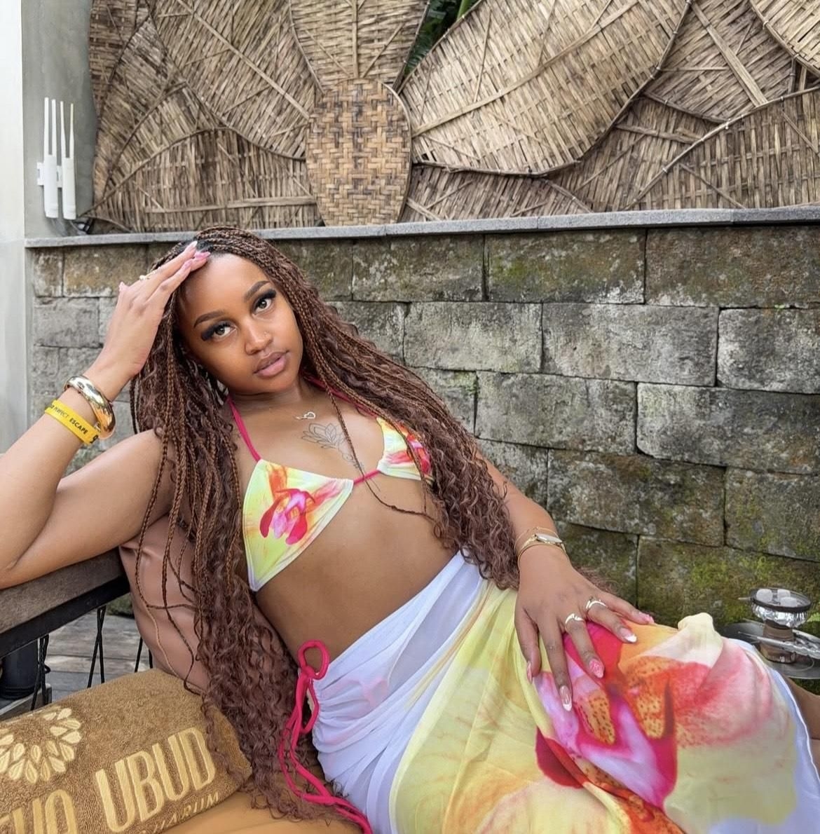Chasing summer in style: ‘Big Brother Mzansi' star Zintle Mofokeng turns up the heat in Bali