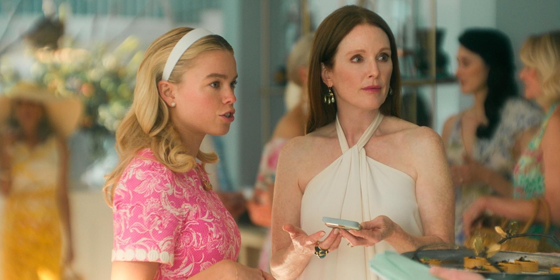 Milly Alcock and Julianne Moore are spellbinding in the gripping dark comedy 'Sirens'