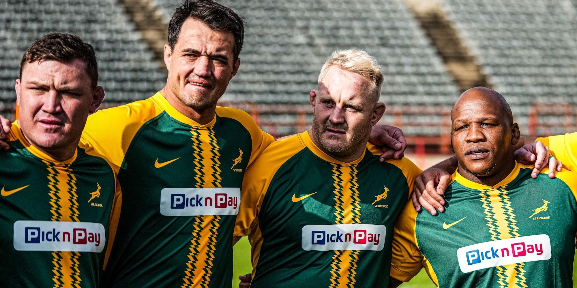 Springboks' alignment camp: Old faces, new faces and a kit that's a 'sore sight for eyes'
