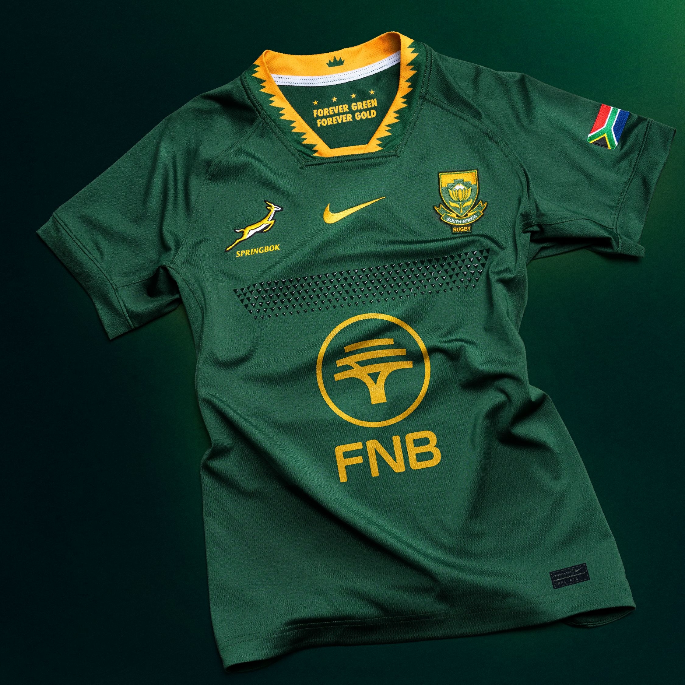 Springboks unveil stunning new jersey to celebrate 1995 World Cup triumph