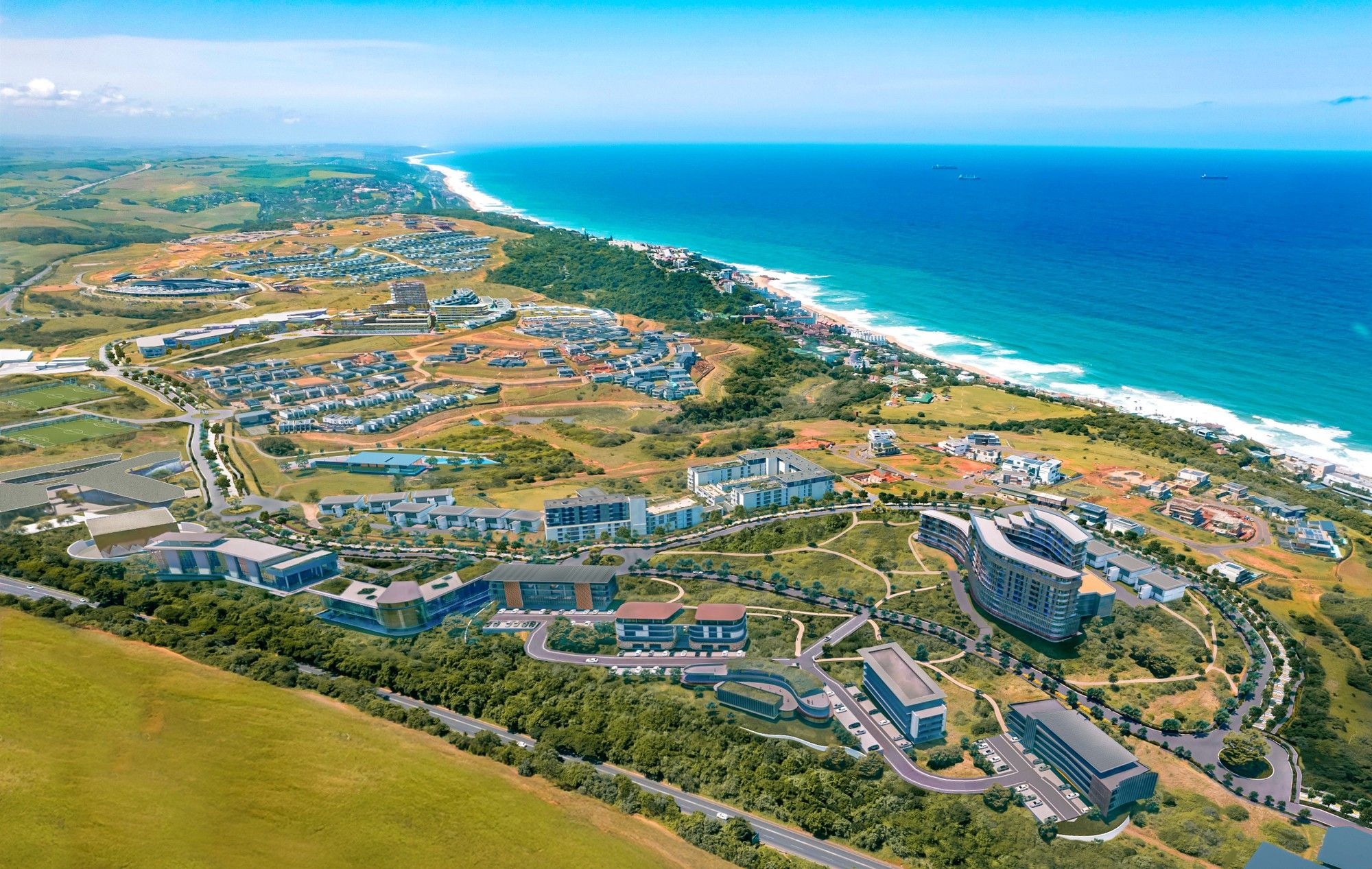 Sibaya Coastal Precinct: A R23 billion development supported by eThekwini's road upgrades