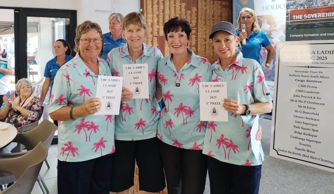 Ladies shine at Umhlanga Classic lawn bowls