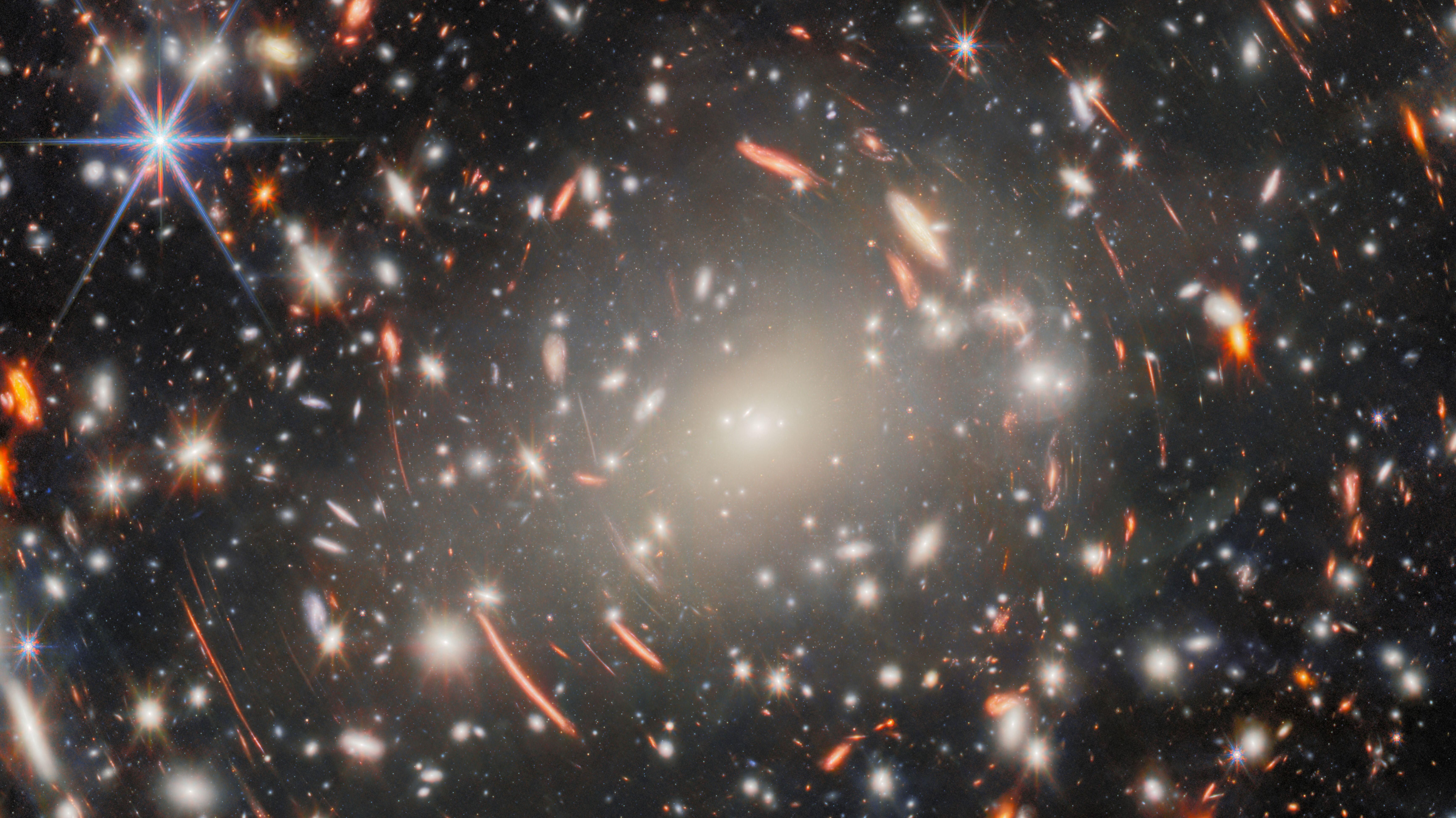 Webb space telescope captures deep new view of ancient galaxies